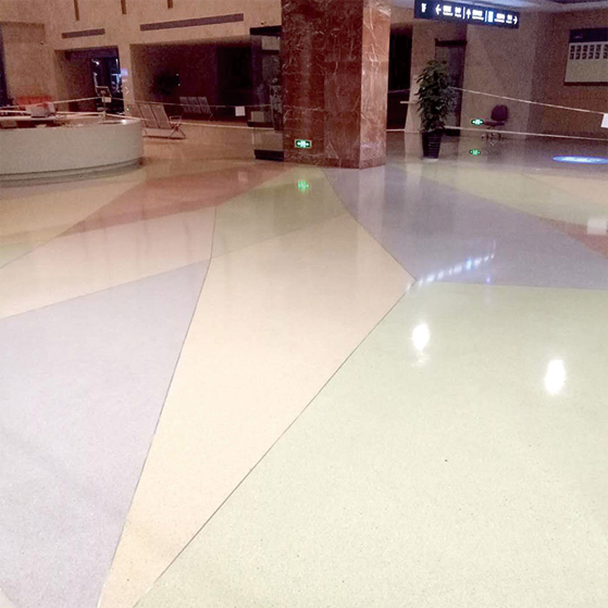 What are the modification characteristics of terrazzo