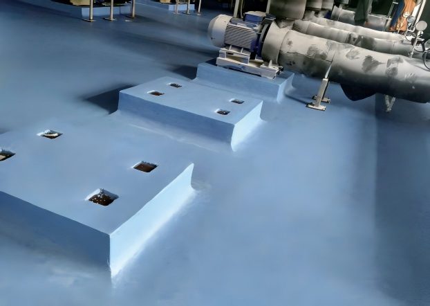 Epoxy resin colored sand system