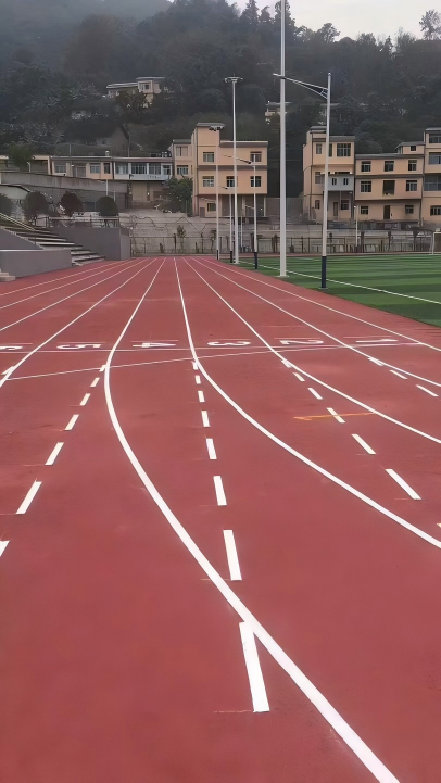 Polyurethane elastic sports floor system