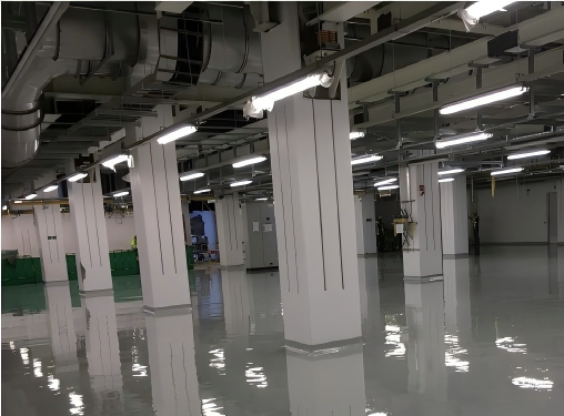 Water-based epoxy wall system